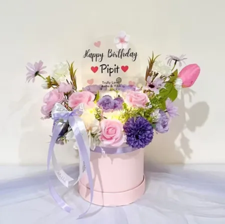 Bloom Box Akrilik Ucapan Ulang Tahun Bandung Wetan
